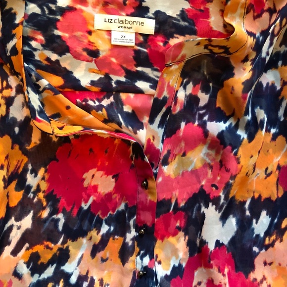 Liz Claiborne Woman Blouse - Picture 3 of 3